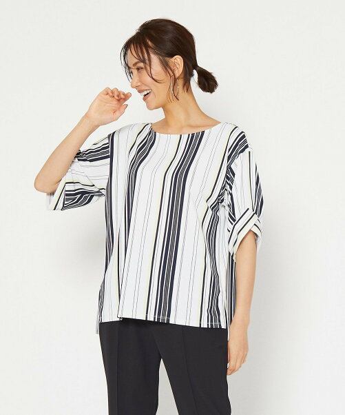 Lautreamont ランダムストライププルオーバー 洗濯機で洗える Rakuten Fashion 楽天ファッション 旧楽天ブランドアベニュー Dj2205