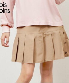 【SALE／50%OFF】KP troislapins インナーパンツ付きプリーツスカート(140~150) ナルミヤオンライン スカート その他のスカート グレー ベージュ