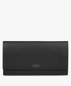 SMYTHSON Panama Marshall Travel Wallet �X�}�C�\�� ���z�E�|�[�`�E�P�[�X ���̑��̍��z�E�|�[�`�E�P�[�X �u���b�N�y���������z