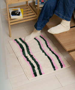 BIRTHDAY BAR �ySAHIR �T�q�[���zFloor mat �t���A�}�b�g �o�[�X�f�C�o�[ �C���e���A�E�����G�� �J�[�y�b�g�E���O�E�}�b�g �O���[�� �I�����W �s���N