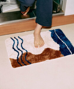 BIRTHDAY BAR �ySAHIR �T�q�[���zFloor mat �t���A�}�b�g �o�[�X�f�C�o�[ �C���e���A�E�����G�� �J�[�y�b�g�E���O�E�}�b�g �O���[�� �I�����W �s���N