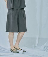 【SALE／54%OFF】LAKOLE ＜セットアップ対応＞＜多機能ウェア＞リネンライクタックハーフパンツ ラコレ …