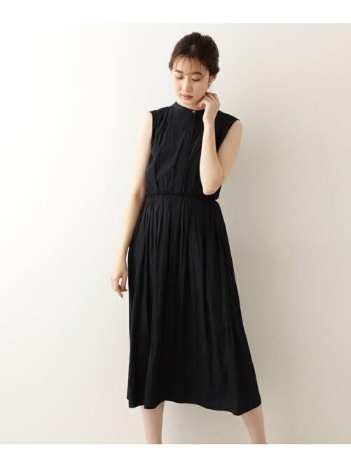 Natural Beauty Basic 洗える 割繊デシンギャザーワンピース Rakuten Fashion 楽天ファッション 旧楽天ブランドアベニュー Cr17