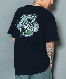 Subciety ROBBERY TEE サブサエティ トップス カットソー・Tシャツ ブラック ホワイト オレンジ ベージュ【送料無料】