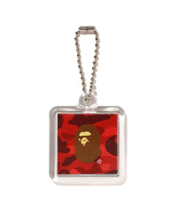 A BATHING APE COLOR CAMO KEYCHAIN �A �x�C�V���O �G�C�v �t�@�b�V�����G�� �`���[���E�L�[�`�F�[�� �l�C�r�[ �p�[�v�� ���b�h