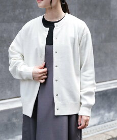 【SALE／20%OFF】URBAN RESEARCH DOORS FORK&SPOON ミラノリブクルーネックカーディガン アーバンリサーチドアーズ トップス カーディガン ネイビー ホワイト ブラック レッド【送料無料】