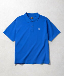 HUF MEGABLAST POLO TOP / HUF �|���V���c �n�t �g�b�v�X �|���V���c �u���b�N �u���[ �s���N�y���������z