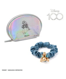 Complex Biz Disney100「ジャスミン」ミニシュシュ コンプレックス ビズ ヘアアクセサリー ヘアゴム ブルー【送料無料】