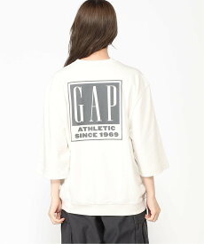 【SALE／34%OFF】GAP (U)GAPロゴ オーバーサイズ スウェット・トレーナー(ユニセックス) ギャップ トップス カットソー・Tシャツ ホワイト グリーン ブラック