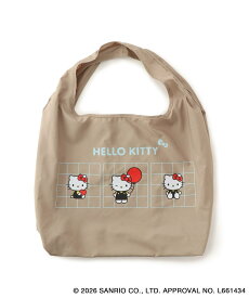 ROPE' PICNIC PASSAGE 【ROPE' PICNIC*ハローキティ】折りたたみエコバッグ ロペピクニック バッグ エコバッグ・サブバッグ レッド ベージュ ブラック