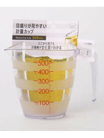 212 KITCHEN STORE 目盛りが見やすい計量カップ 500ml CL ＜marna マーナ＞ トゥーワントゥーキッチンストア 食器・調理器具・キッチン用品 その他の食器・調理器具・キッチン用品