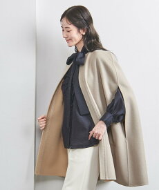 【SALE／80%OFF】UNITED ARROWS カシミヤ リバー ケープ ユナイテッドアローズ アウトレット ジャケット・アウター ポンチョ ベージュ【送料無料】