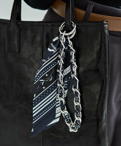 STYLE DELI �X�J�[�t�`�F�[��W�����O�`���[�� �X�^�C���f�� �t�@�b�V�����G�� �`���[���E�L�[�`�F�[�� �l�C�r�[ �I�����W