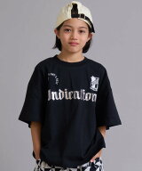 【SALE／5%OFF】PAIRMANON STREET 【PAIRMANON STREET】シルバー 箔プリント オーバーサイズ Tシャツ ペ…