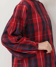 バンドカラーブラウス/Afternoon Tea Original Tartans