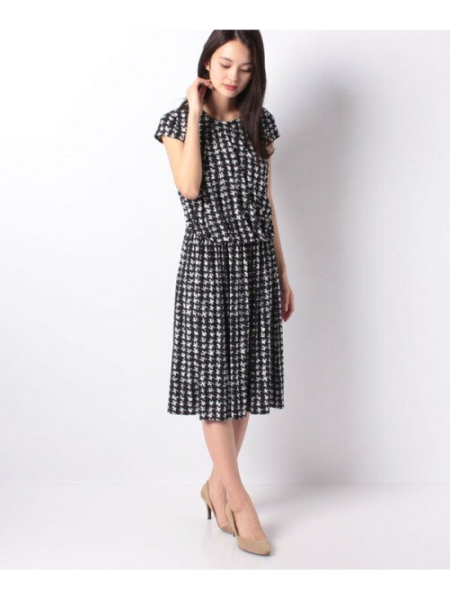 Lapine Blanche 天竺千鳥柄プリントセットアップ風ドレス Rakuten Fashion 楽天ファッション 旧楽天ブランドアベニュー Ar5210 Lapine Blanche 天竺千鳥柄プリントセットアップ風ドレス Rakuten Fashion 楽天ファッション 旧楽天ブランドアベニュー Ar5210