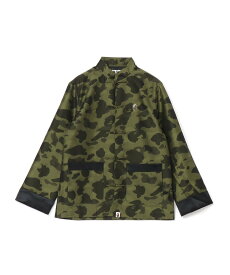 A BATHING APE 1ST CAMO BROCADE CHINA JACKET ア ベイシング エイプ ジャケット・アウター その他のジャケット・アウター グリーン【送料無料】