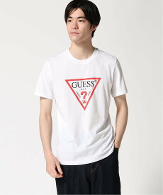 GUESS (M)MEN'S S/Slv Tee Shirt ゲス トップス カットソー・Tシャツ ブラック ホワイト【送料無料】