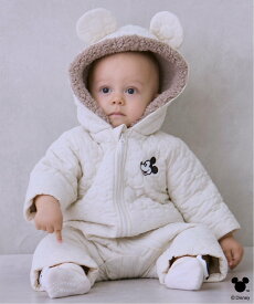 petit main 【Disney】キルティングジャンプスーツ ナルミヤオンライン マタニティウェア・ベビー用品 ロンパース・カバーオール ホワイト【送料無料】