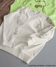 【SALE／20%OFF】BAYFLOW 【コアラのマーチx BAYFLOW】プリントスウェット(KIDS) ベイフロー トップス スウェット・トレーナー ブラウン