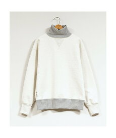 Nigel Cabourn 【公式】ナイジェル・ケーボン / MAN / ハイネックスウェットシャツ / H ナイジェル・ケーボン トップス スウェット・トレーナー グレー ホワイト【送料無料】