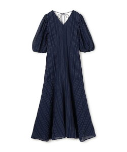 TOMORROWLAND BUYING WEAR ne Quittez pas Cotton Organza Ladder Cifre Flare �h���X �g�D�����[�����h �����s�[�X�E�h���X �����s�[�X �l�C�r�[�y���������z