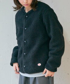 【SALE／10%OFF】Vincent et Mireille Vincent et Mireille/BOA CARDIGAN カセットチャート トップス カーディガン ブラック【送料無料】