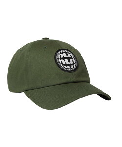 HUF WIDE ANGLE 6 PANEL HAT / HUF �L���b�v �n�t �X�q �L���b�v �O���[�� �u���b�N�y���������z