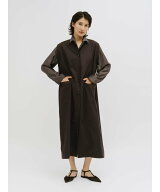 MIDIUMISOLID MIDIUMISOLID for Ladies エッジラインロングジレ マーコート トップス ベスト・ジレ ネイ…
