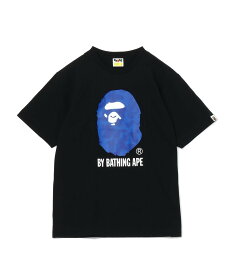 A BATHING APE INK CAMO APE HEAD TEE ア ベイシング エイプ トップス カットソー・Tシャツ ブラック グレー ホワイト【送料無料】