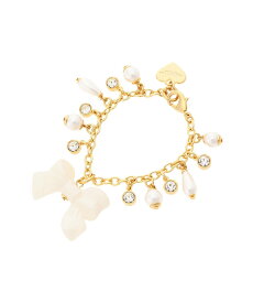 Samantha Thavasa Petit Choice パールリボン バッグチャーム サマンサタバサプチチョイス ファッション雑貨 チャーム・キーチェーン ゴールド【送料無料】