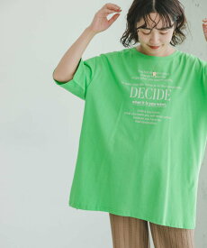 【SALE／63%OFF】URBAN RESEARCH ITEMS シルケットライクロゴビッグTシャツ アーバンリサーチアイテムズ トップス カットソー・Tシャツ ホワイト ベージュ ネイビー