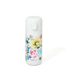 【SALE／20%OFF】Francfranc ワンタッチステンレスボトル 350ML フラワー フランフラン 食器・調理器具・キッチン用品 水筒・マグボトル