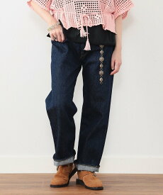 BEAMS BOY orSlow * BEAMS BOY / 別注 No.8 RIDGID DENIM ビームス ウイメン パンツ その他のパンツ ブルー【送料無料】