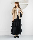 アシメティアードスカートライト