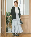 アシメティアードスカートライト