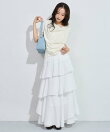 アシメティアードスカートライト