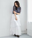 アシメティアードスカートライト
