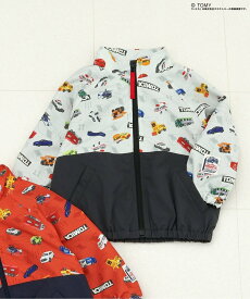 BREEZE TOMICA*BREEZE ウィンドブレーカー エフオーオンラインストア トップス カーディガン ベージュ レッド