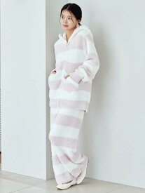 【SALE／30%OFF】gelato pique ジェラート2ボーダーロングパンツ ジェラートピケ インナー・ルームウェア その他のインナー・ルームウェア ピンク【送料無料】