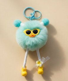 aroco バッグチャーム キット 自分で作る ファニーバッグチャームキット ヴィータフェリーチェ ファッション雑貨 チャーム・キーチェーン グリーン ピンク