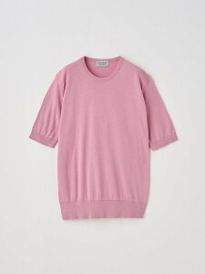 JOHN SMEDLEY �����R�b�g���j�b�g�v���I�[�o�[ �b NELL �b 30G MODERN FIT �W�����X���h���[ �g�b�v�X �j�b�g �s���N�y���������z