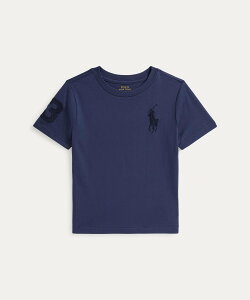 POLO RALPH LAUREN (�{�[�C�Y 2��~7��)Big Pony �R�b�g�� �W���[�W�[ T�V���c �����t���[���� �g�b�v�X �J�b�g�\�[�ET�V���c �l�C�r�[�y���������z