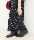 ドットマーメイドスカート