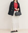 ドットマーメイドスカート