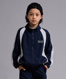 PAIRMANON STREET 【90-160cm】【撥水機能】ナイロン ジャケット 配色 デザイン【ペアマノンストリート】 ペアマノン ジャケット・アウター その他のジャケット・アウター ネイビー パープル グレー ベージュ