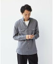ラナテックパターンワンピースカラーシャツ