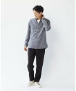 ラナテックパターンワンピースカラーシャツ