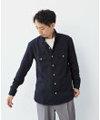 ラナテックパターンワンピースカラーシャツ