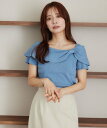 【SALE／60%OFF】mysty woman リボンネックニットプルオーバー ミスティウーマン トップス ニット ホワイト ブラック